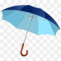 雨伞 绿松石色 蓝色