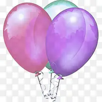 气球 紫色 派对用品