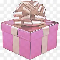 粉色 礼物 盒子