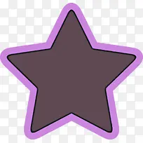 紫色 星星