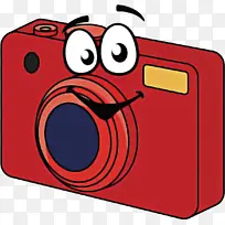 相机 红色 数码相机