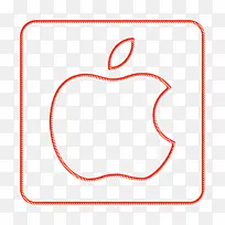 苹果图标 徽标图标 手机图标