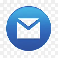 电子邮件和收件箱图标 电子邮件图标 社交媒体图标