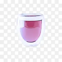 玻璃杯 紫罗兰色 紫色