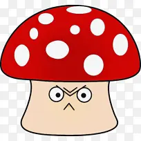 蘑菇 红色 木耳