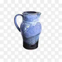 陶器 蓝色 陶瓷