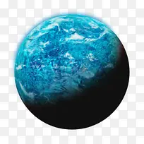 水 行星 绿松石