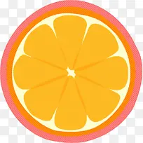 橙色 黄色 葡萄柚
