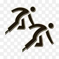 奥林匹克标志 短标志 滑冰标志