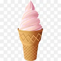 软冰淇淋 冰淇淋 冷冻甜点