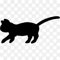 尾巴 黑猫 鼻子