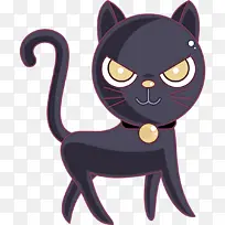 猫 黑猫 中小型猫