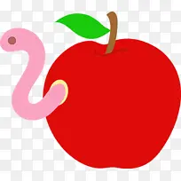 水果 苹果 粉色