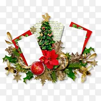 圣诞框架 圣诞边框 圣诞装饰