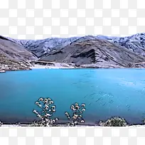 水体 冰川湖 自然景观