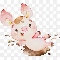 水彩 颜料 湿墨