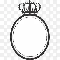 皇冠 椭圆形 镜子
