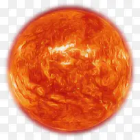 橙色 琥珀色 球体