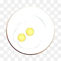 煎蛋 蛋清 黄色