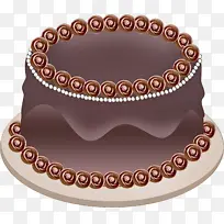 棕色 蛋糕 餐具