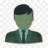 商人图标 社交图标 头像图标