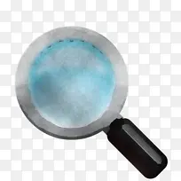 绿松石色 水绿色 圆形