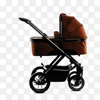 婴儿车 婴儿用品 棕色