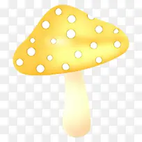 黄色蘑菇圆点