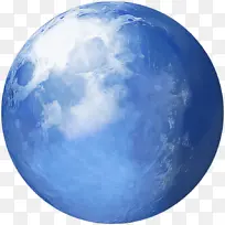 蓝色 大气现象 球体