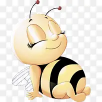 卡通 昆虫 蜜蜂