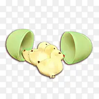 绿色 黄色 耳朵