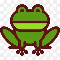 青蛙 绿色 真青蛙