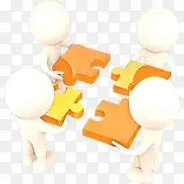 橙色 合作