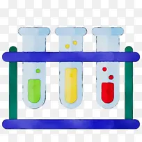 回到学校 平面图标 水彩