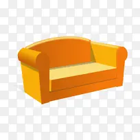 橙色 黄色 家具