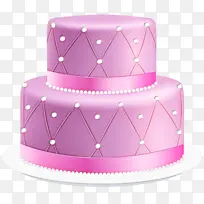 蛋糕 粉色 糖浆