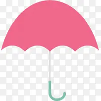 粉色 雨伞 植物