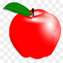 水果 苹果 红色