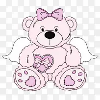 泰迪熊 粉色 玩具