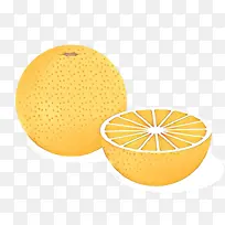 黄色 葡萄柚 柑橘