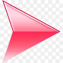 粉色 线条 三角形