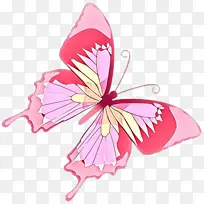 蝴蝶 粉色 花瓣