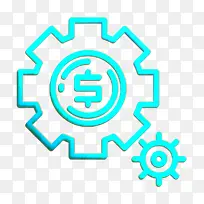 设置图标 资金图标 符号