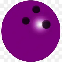 紫色 粉色 保龄球