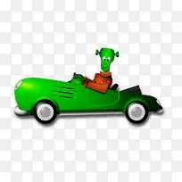 绿色 玩具 汽车
