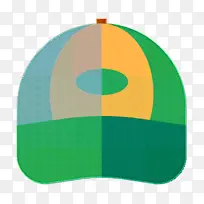帽子图标 衣服图标 绿色