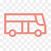公交车图标 车辆和运输图标 线路