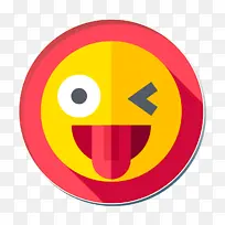表情图标 眨眼图标 微笑图标