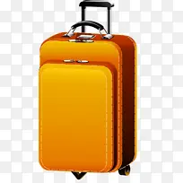 行李箱 橙色 黄色