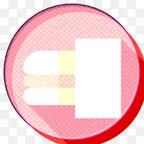 外卖图标 收据图标 粉色